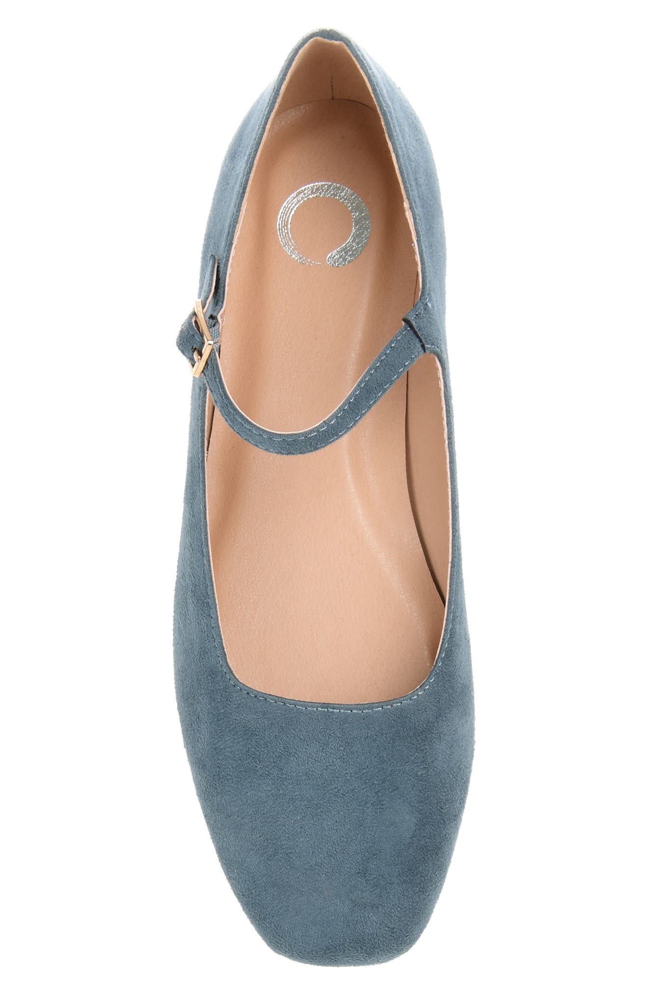 Carrie Mary Jane Flat, Alternate, color, BLUE