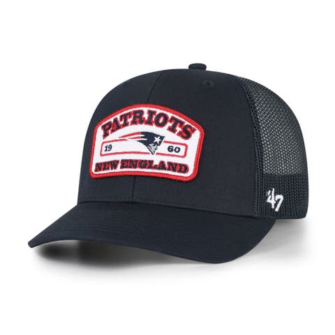 Men's '47 Navy New England Patriots  Roadway Adjustable Trucker Hat
