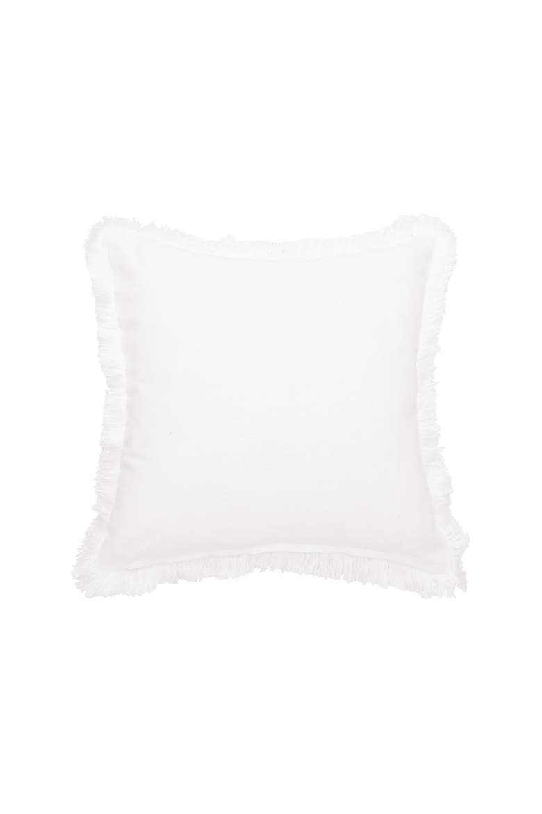 Botanical Hummingbird HD Printed Cotton Blend Accent Throw Pillow 18" x 18", Alternate, color, White