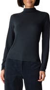 Eileen Fisher Funnel Neck Long Sleeve T-Shirt