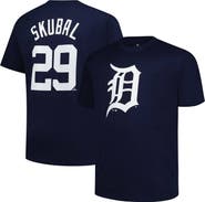 FANATICS Men's Fanatics Tarik Skubal Navy Detroit Tigers Big & Tall Name & Number T-Shirt