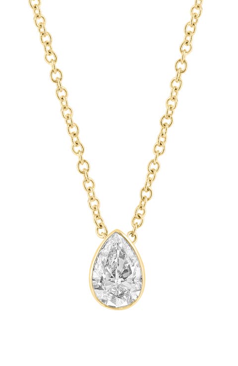 Lab-Grown Diamond Pendant Necklace