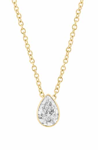 Lab-Grown Diamond Pendant Necklace