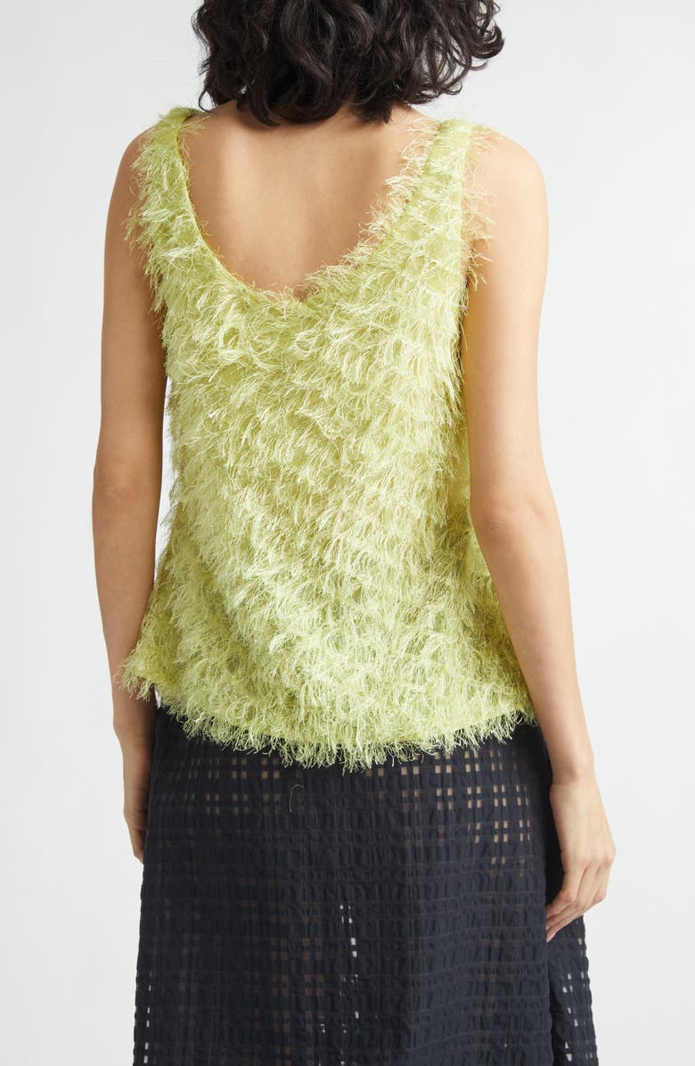 KÚR Lilly Textured Cami, Alternate, color, Lime Green