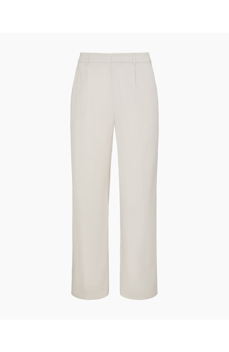 Onia Lyocell Pleated Trouser, Alternate, color, Stone