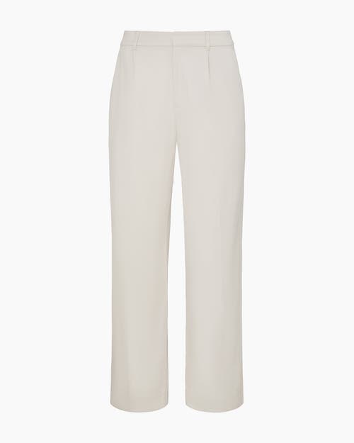 Onia Lyocell Pleated Trouser In Blue