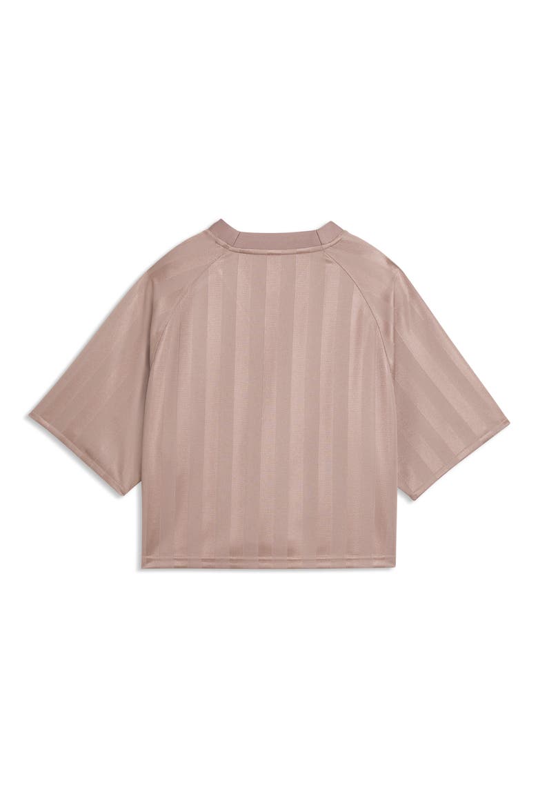 League Jersey Crop Top, Alternate, color, SANDSTONE