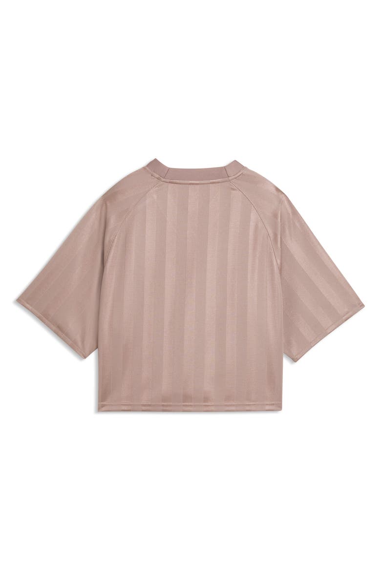 PUMA League Jersey Crop Top, Alternate, color, Sandstone