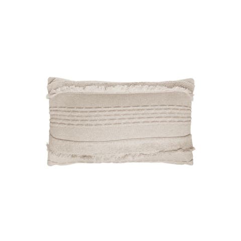 Knitted Cushion Air Dune White