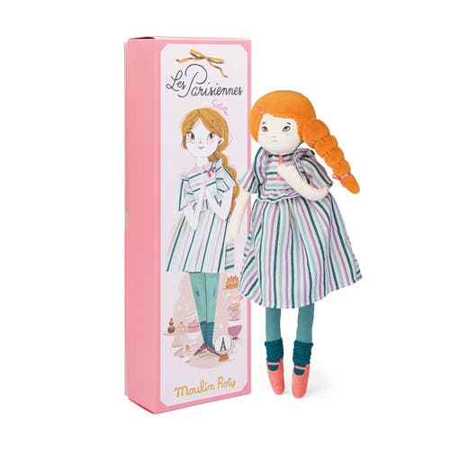 Moulin Roty Colette The Parisiennes (medium) - Doll in Pink  product