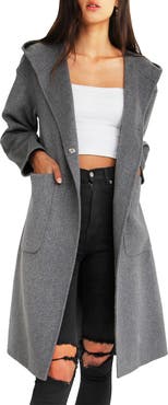 Belle & Bloom Walk This Way Wool Coat