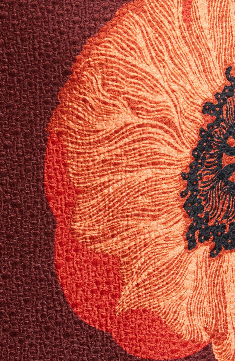 Johanna Ortiz Plentiful Qualities Embellished Wool & Silk Dress, Alternate, color, 