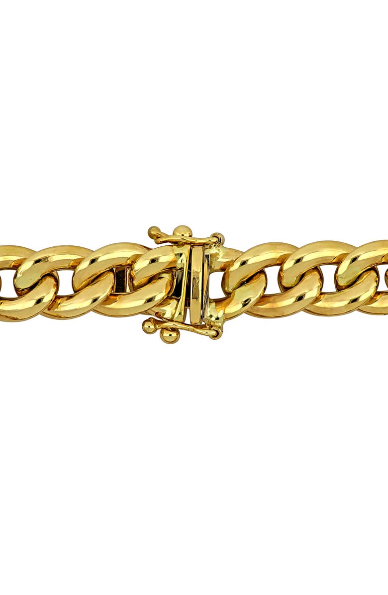 Julianna B. Diamond Curb Link Bracelet 14k, Alternate, color, 14K Gold