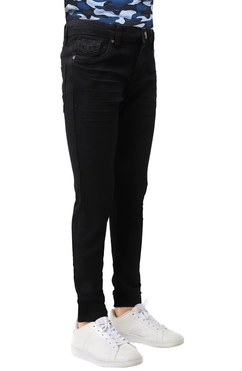 XRAY Kids' Stretch 5-Pocket Skinny Jeans, Alternate, color, Black