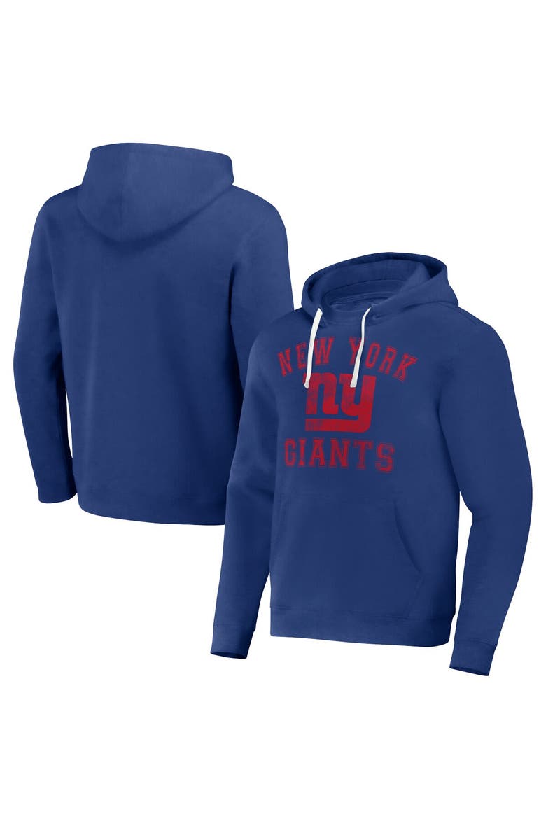 Men's NFL x Darius Rucker Collection by Fanatics Royal New York Giants Coaches Pullover Hoodie, Main, color, Royal