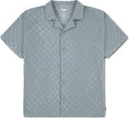 Levi's Kids' Check Jacquard Camp Shirt