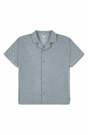 Kids' Check Jacquard Camp Shirt