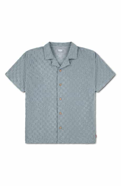 Levi's Kids' Check Jacquard Camp Shirt