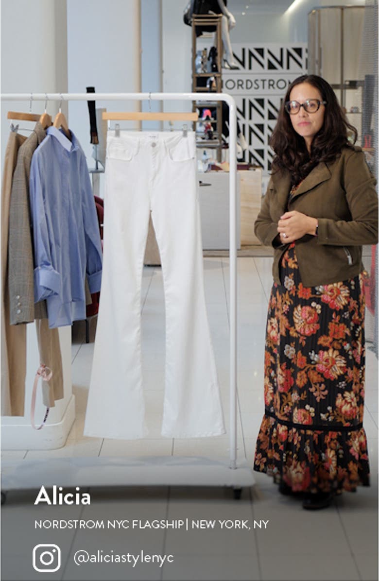 Le One High Waist Flare Jeans, sales video thumbnail
