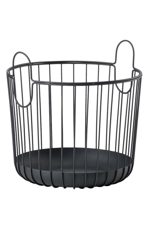 Zone Denmark Inu Large Wire Basket in Black 