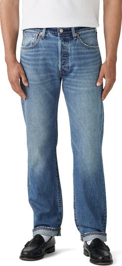 LEVI’S / 66 single selvedge denim pants Levi's® 501® Original Straight Leg Selvedge Jeans | Nordstrom