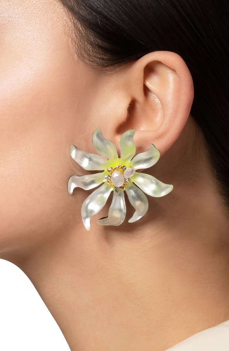 Alexis Bittar Lily Lucite<sup>®</sup> Flower Earrings, Alternate, color, 