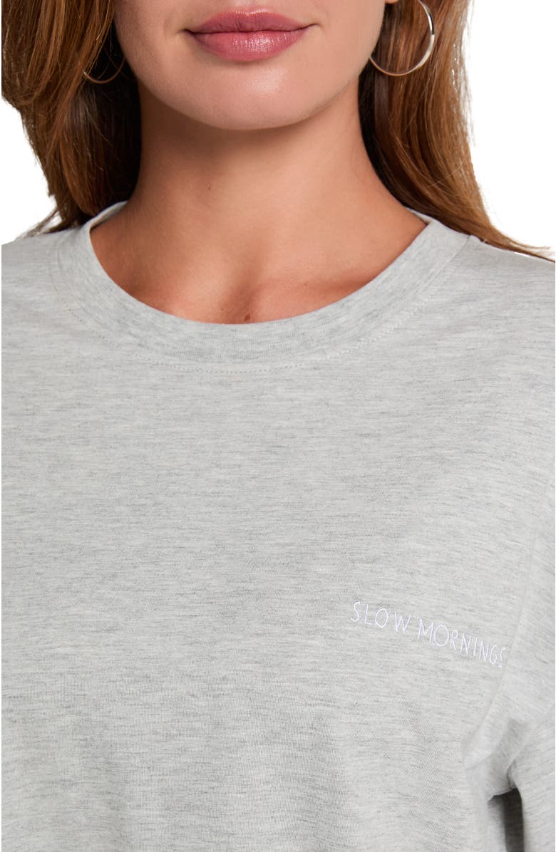 Hunkemöller Nightshirt, Alternate, color, Soft Grey Melange