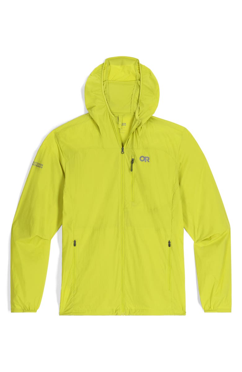 Outdoor Research Shadow Wind Zip-Up Hoodie, Alternate, color, Viper