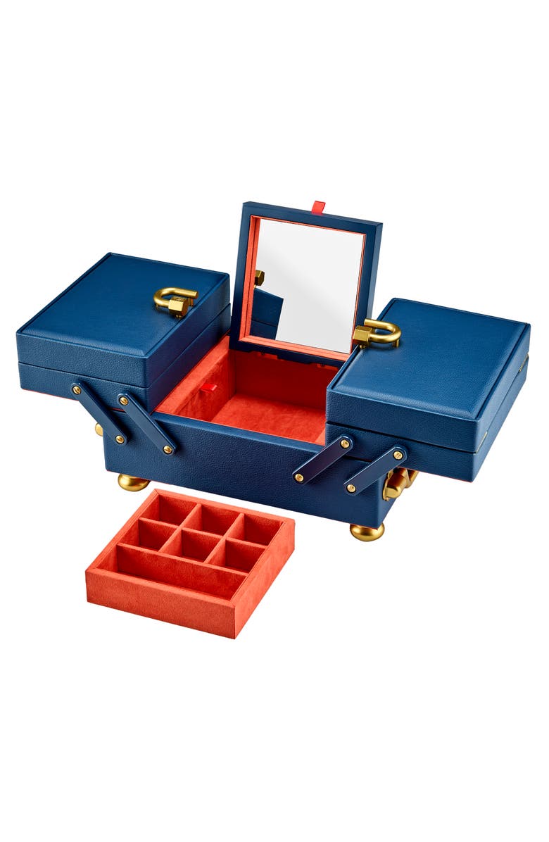 WOLF Marla Aaron Baby Everything Box, Alternate, color, Navy