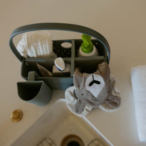 Parker Baby Co. Bath Caddy Insert In Snow