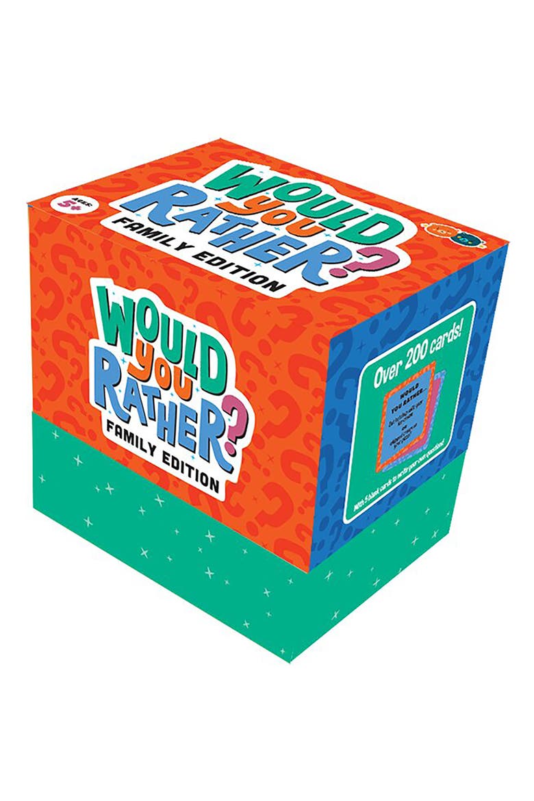 Would You Rather Card Game, Main, color, Multicolored