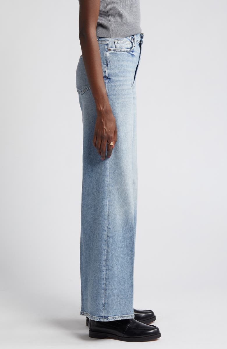 7 For All Mankind Jo Ultra High Rise Wide Leg Jeans, Alternate, color, Must