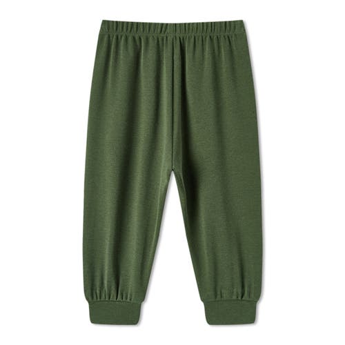 Milkbarn Brushed Jogger In Green