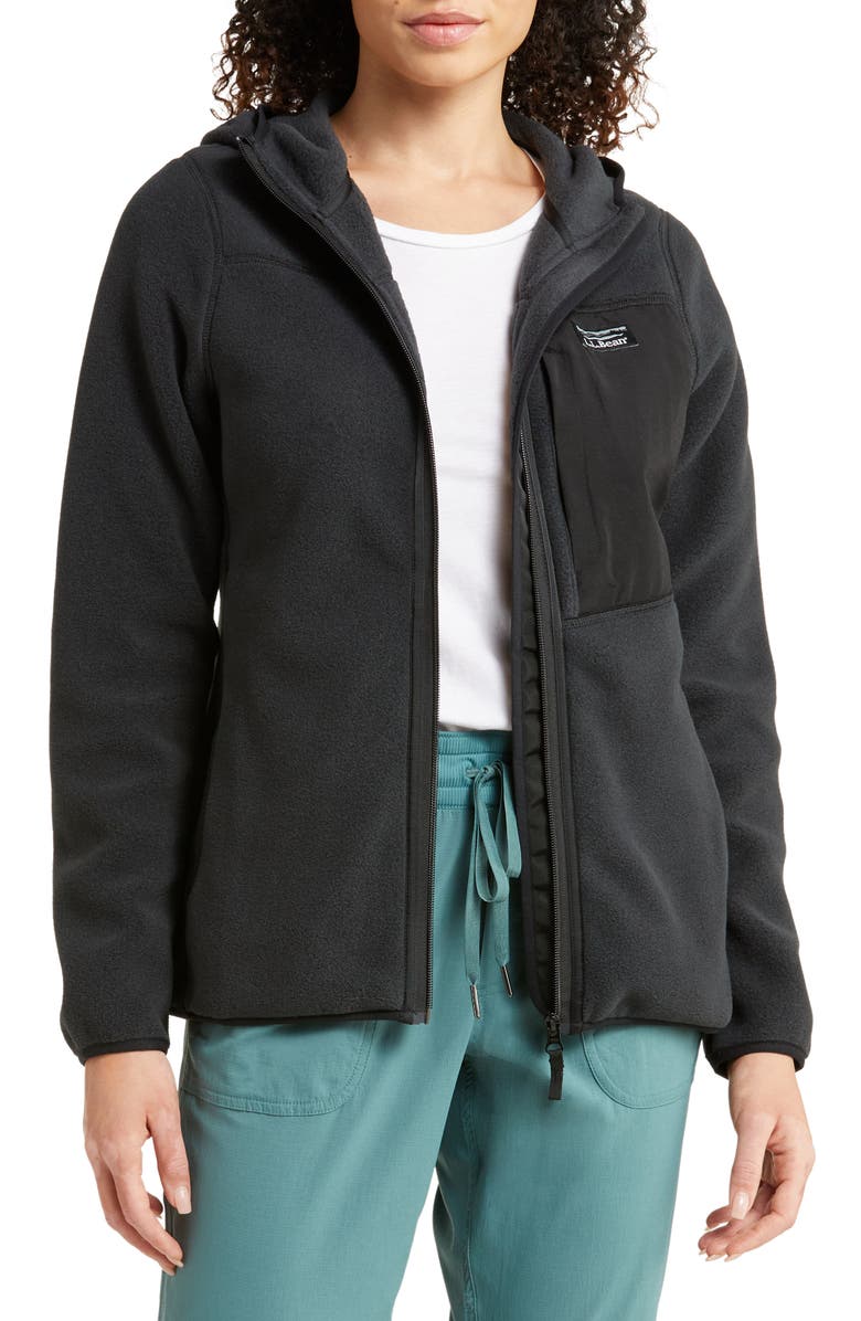 L.L.Bean Mountain Classic Fleece Hoodie, Main, color,