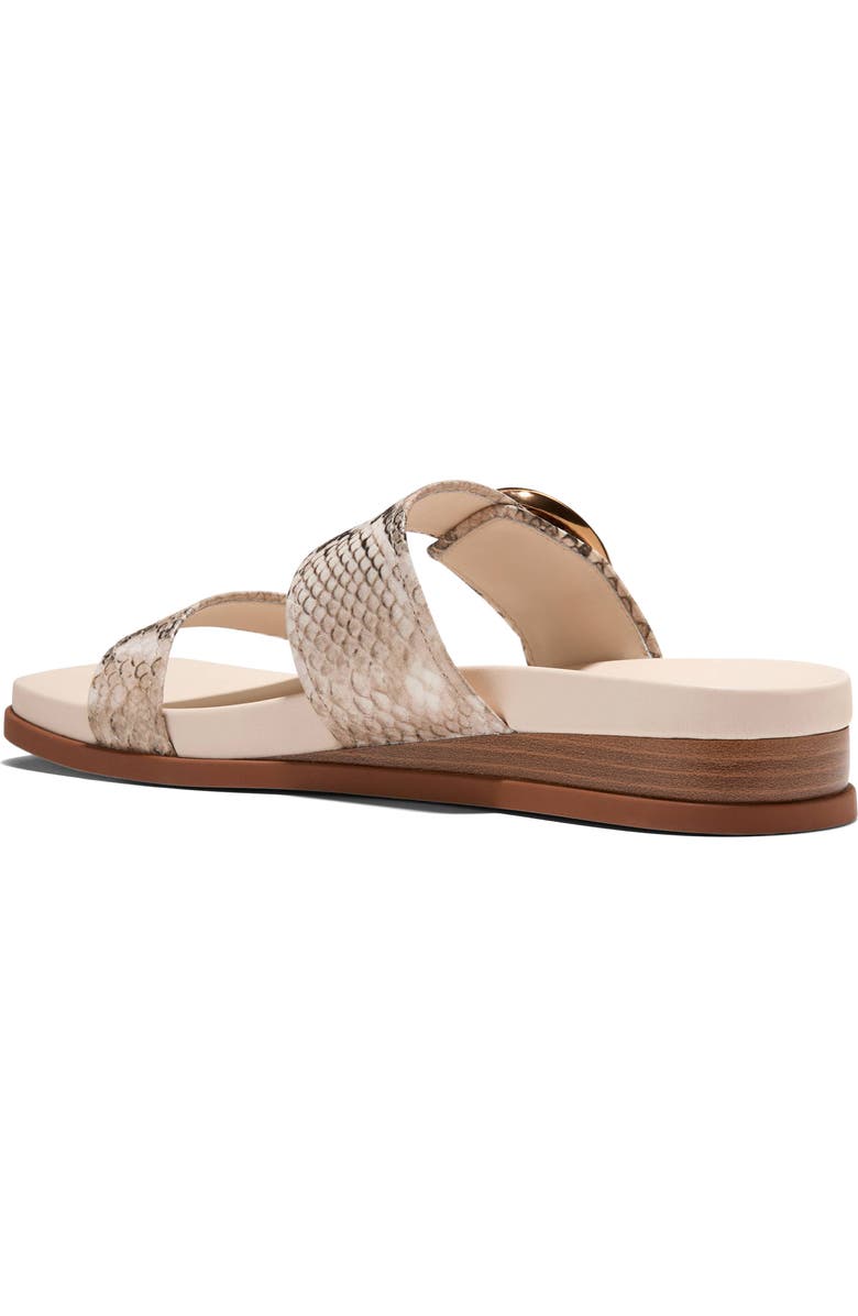 Cole Haan Oaklynn Wedge Sandal, Alternate, color, Mojave Snake Print Leather