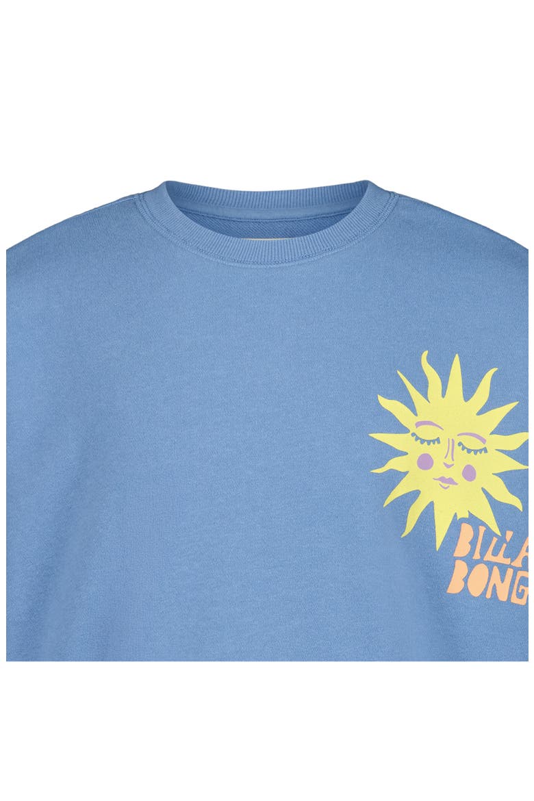 Kids' Kendal Graphic Sweatshirt, Alternate, color, ASHLEIGH BLUE