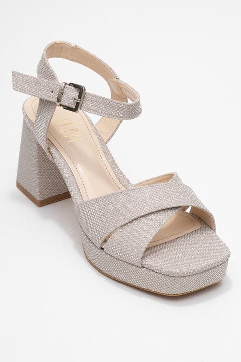 Lisbon Platform Block Heel Sandal