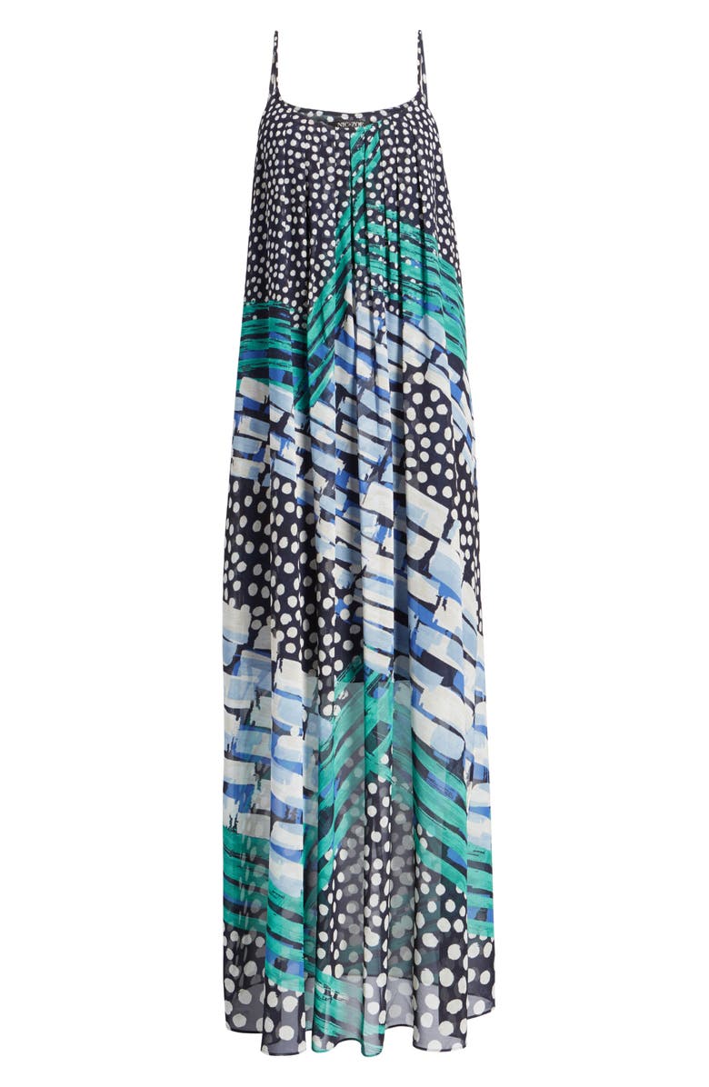 NIC+ZOE Bloom Me away Print Maxi Dress, Alternate, color, 