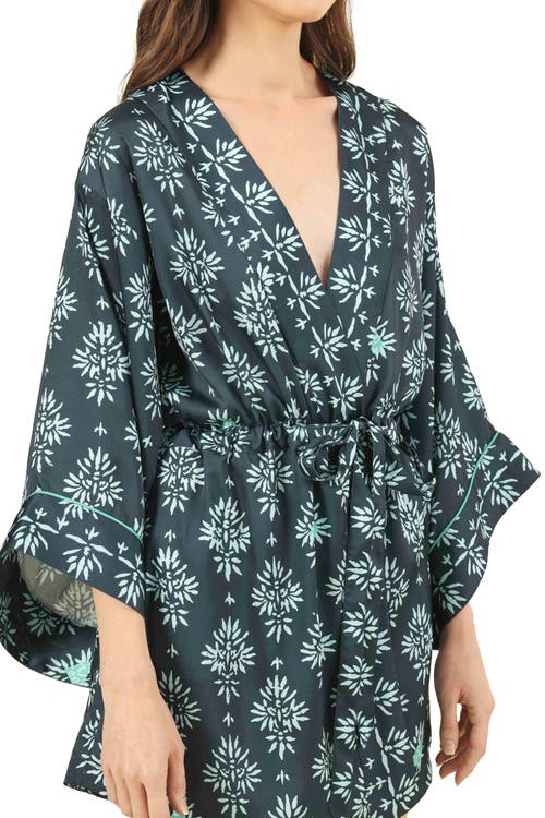 Omika Aashi Robe In Goa Lotus Ink
