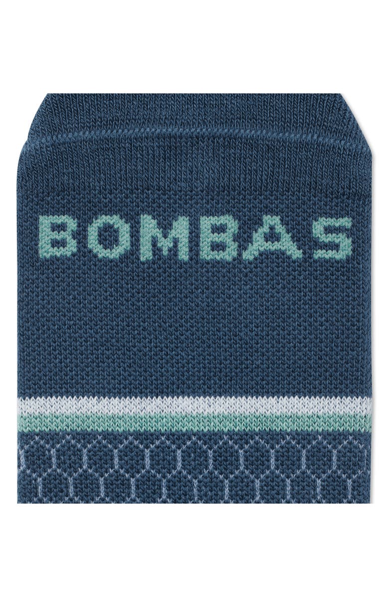 Bombas Double Stripe Compression Knee-High Socks, Alternate, color,