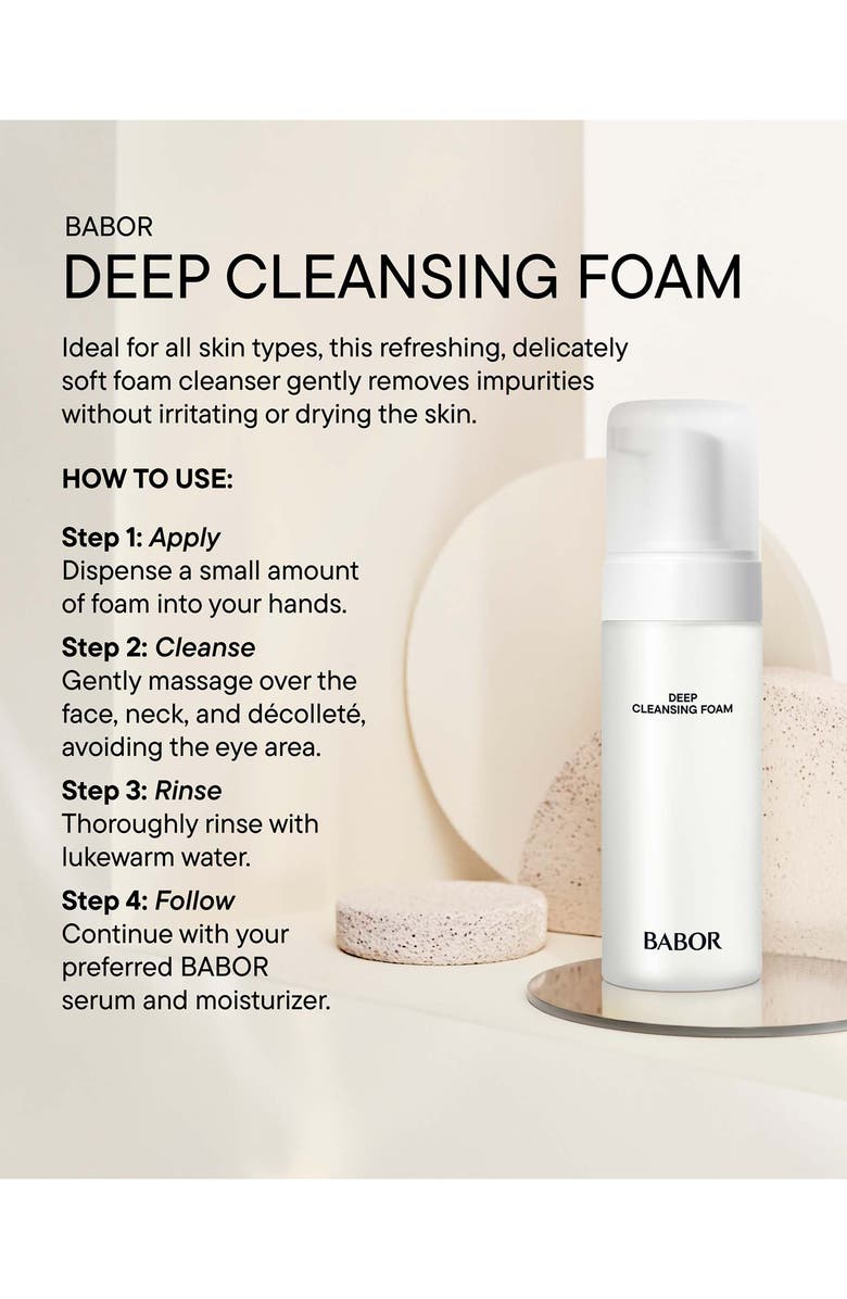 BABOR Deep Cleansing Foam, Alternate, color, 