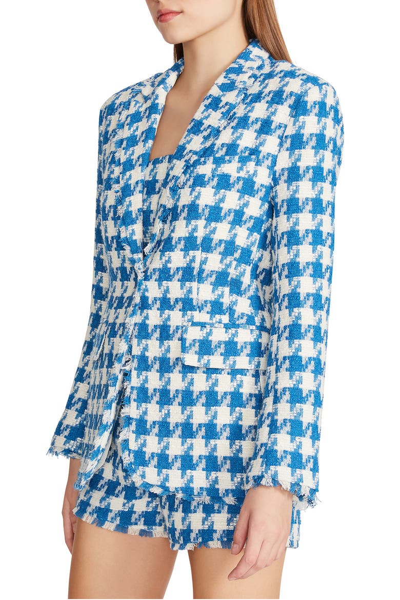 Harlow Blazer, Alternate, color, ARUBA BLUE