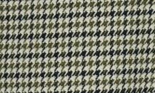 Favorite Daughter The Phoebe Houndstooth Double Breasted Blazer In Green