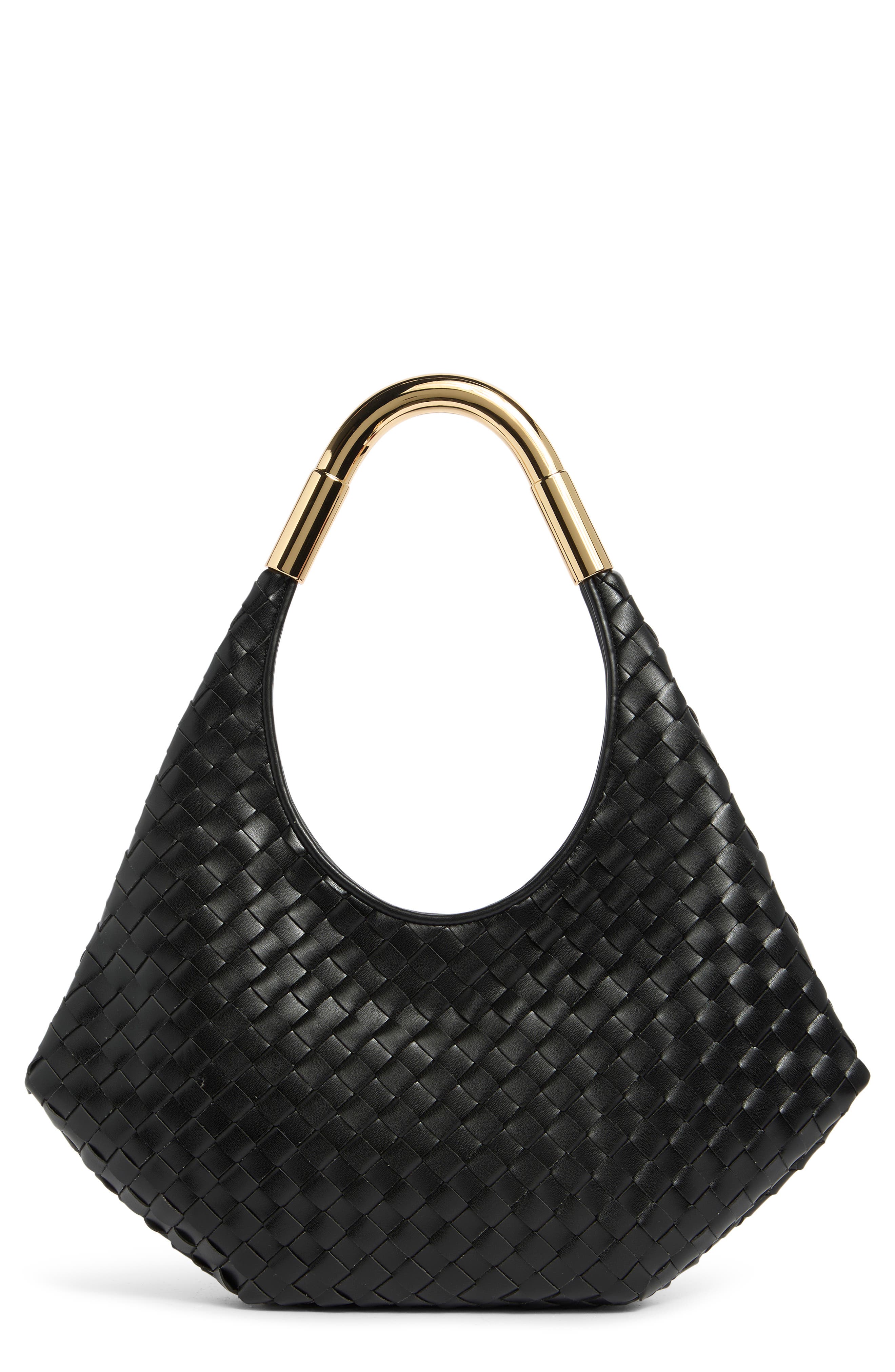 Olivia Woven Hobo Bag