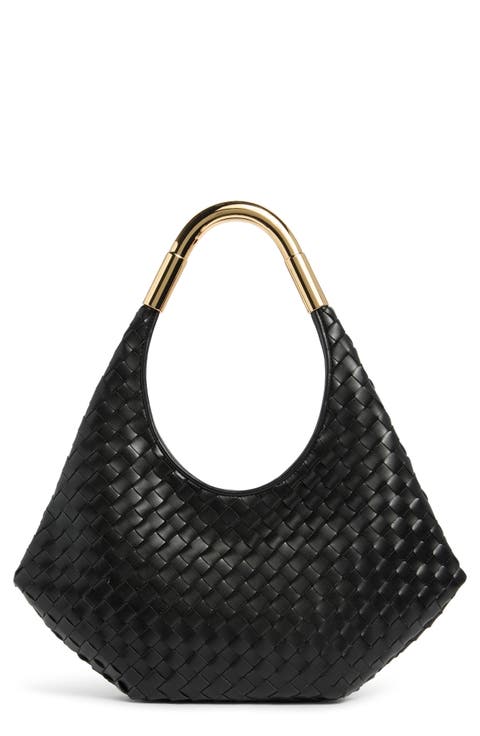 Olivia Woven Hobo Bag