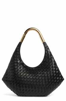 Olivia Woven Hobo Bag