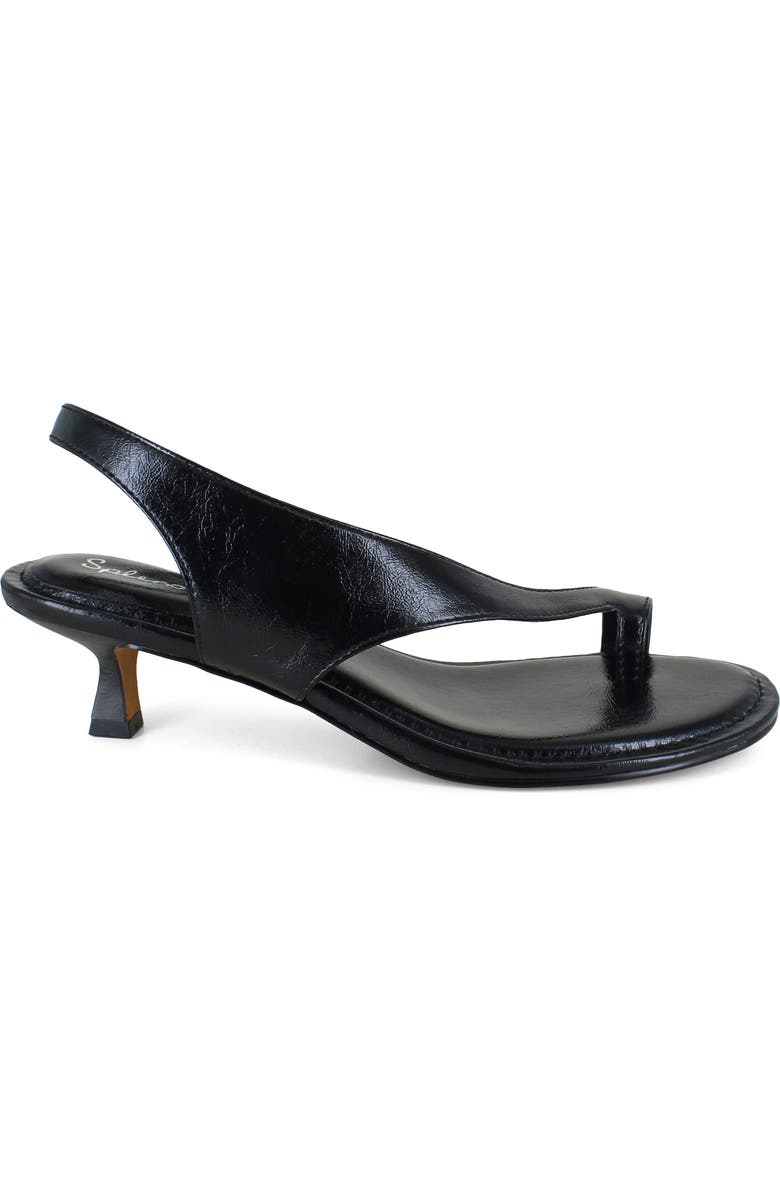Splendid Helen Toe Loop Sandal, Alternate, color, Black
