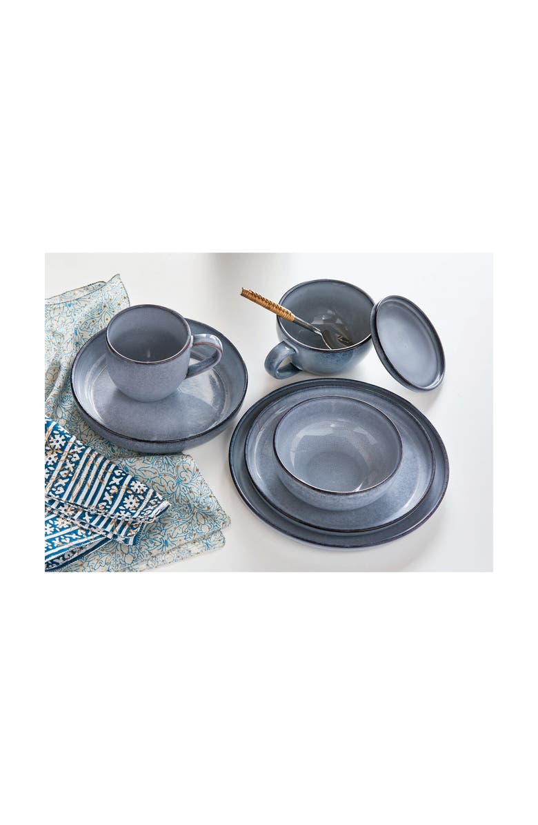 tag Logan Salad Plate Stoneware Dishwasher Safe Light Blue, Alternate, color, Blue