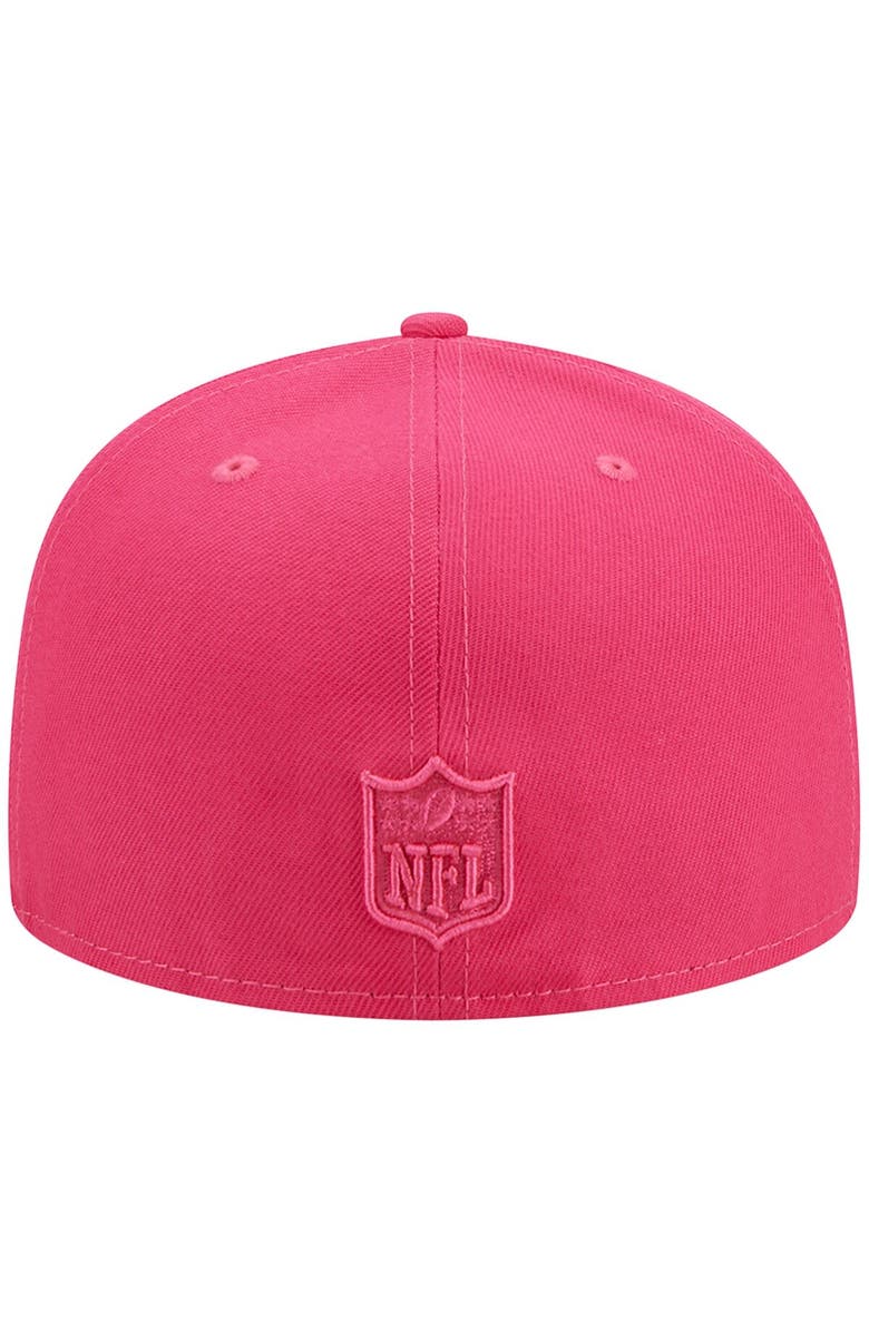 New Era Men's New Era Pink Los Angeles Rams Color Pack 59FIFTY Fitted Hat, Alternate, color,