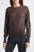 Paloma Wool Leds Sheer Organic Cotton Blend Sweater